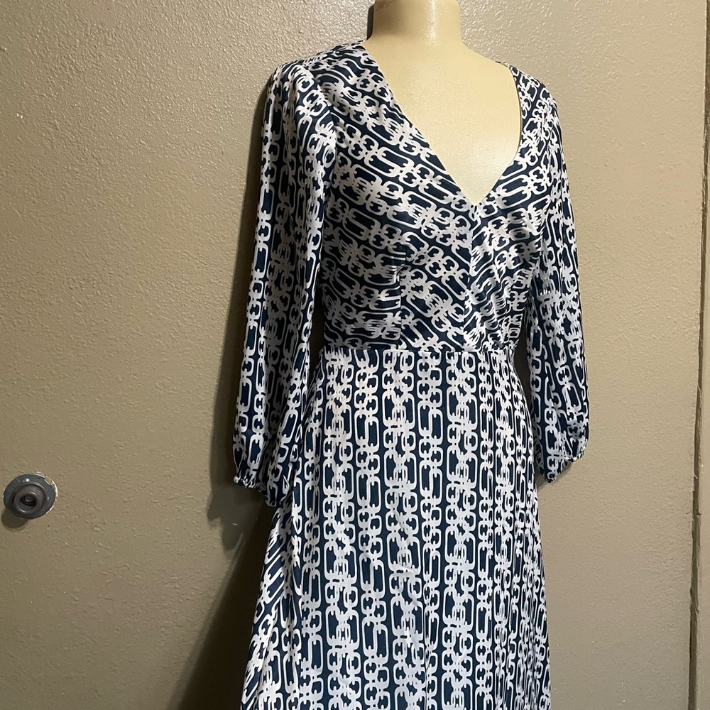 ALI & JAY Monochrome Long Sleeve Maxi Dress good condition